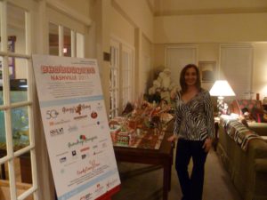 The adorable Gingerbread Village at the Ronald McDonald House