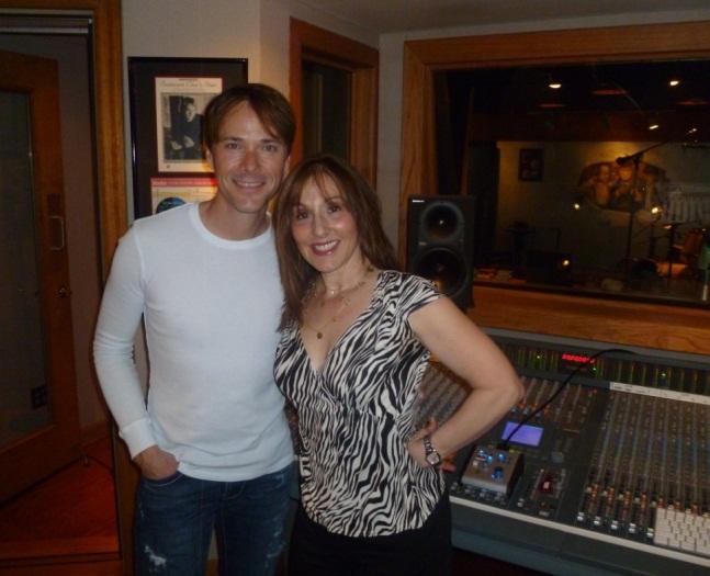 Joanna Mosca with the amazing singer/musician/producer Bryan White